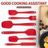 Cooking, Baking, 10 PCS Spatula Set-High Heat Resistant Kitchen Utensil Set