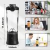 Dual-purpose Blender/Juicing Cup Juice Cup Small Portable Blender/Juicer Electric Mini Juicer USB Rechargeable Blender