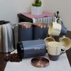 Three Piece Essential Houseware Kitchen Storage and Organization Canister Set