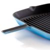 Elegant Hosehold Kitchen-Square Enamel Cast Iron Grill Pan