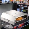 Outdoor Portable Stainless Steel Pizza Oven With Kit
