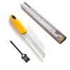Stainless steel grater for Chocolate, lemon rind, cheese, and more.