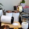 Three Piece Essential Houseware Kitchen Storage and Organization Canister Set